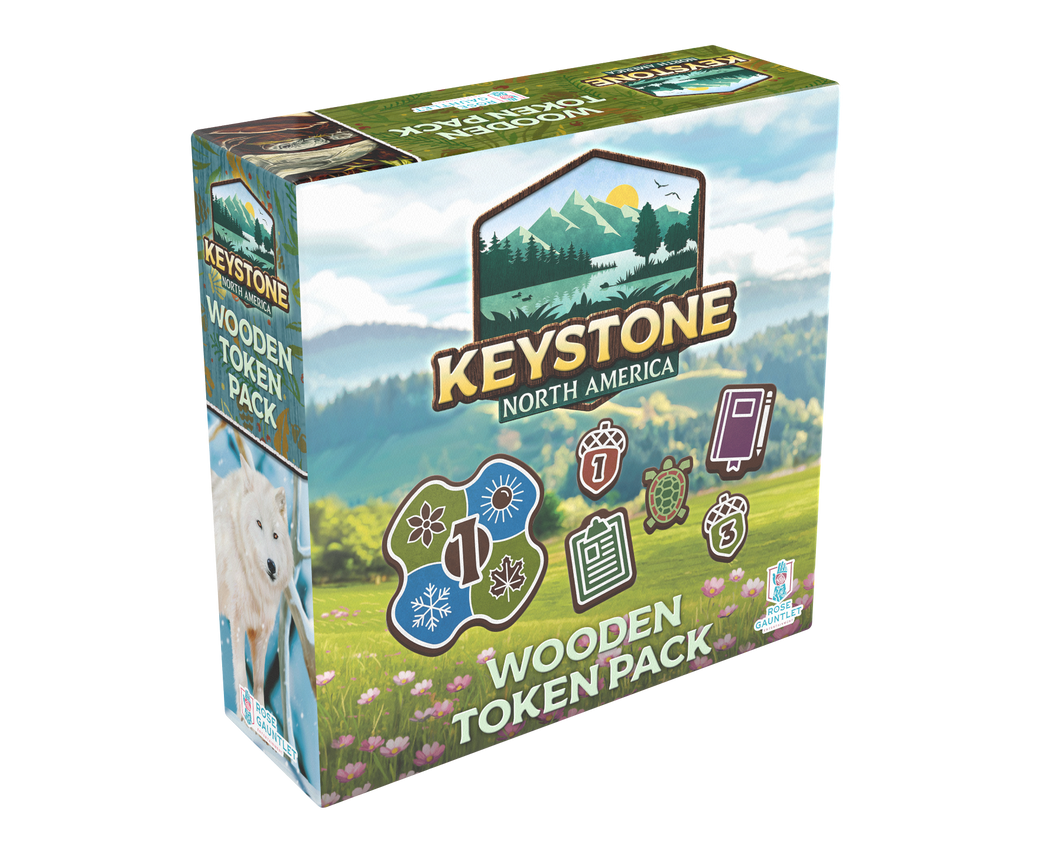 Keystone: North America Wooden Token Pack