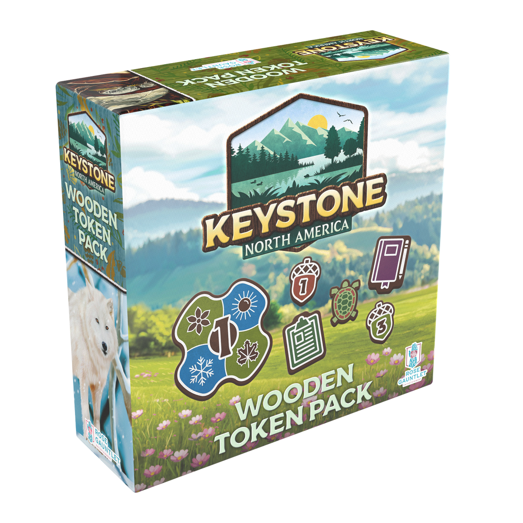 Keystone: North America Wooden Token Pack